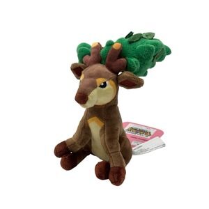 Pokemon Center Original Pokemon fit Mini Plush #586 Sawsbuck Summer Form doll JP